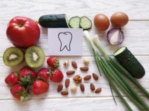 Healthy vegetables for teeth